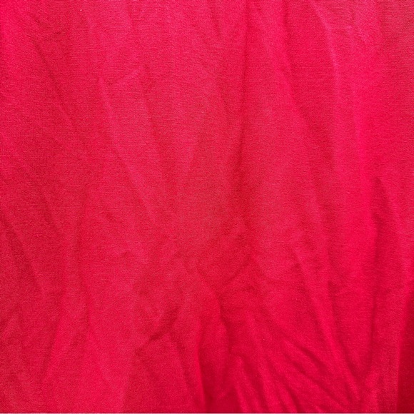 Ingrid & Isabel Maternity Red Flutter 3/4 Sleeve Round Neck Mini Shift Dress S‎ - Picture 11 of 14